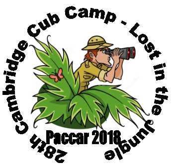 Camp badge for Summer Camp 2018 Lost in the Jungle
