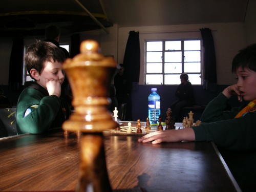 Chess at the 28th Cambridge Cub hut
