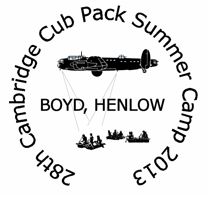 Camp badge for Summer Camp 2007 at Eaton Vale