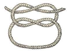 Image of knot, many of which on this page are courtesy of 64th Birkenhead Sea Scouts